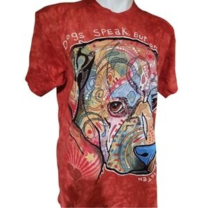 The‎ Mountain Dog Kaleidoscope T-Shirt Size Large Dogs Speak to Those who Listen